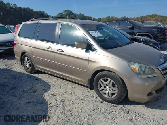 2007 Honda Odyssey EX with VIN 5FNRL38437B074662, listed as a IAAI auction lot 40716076 with 228,344 mi miles. Bid and sale history available at carsss.com. Image 1.