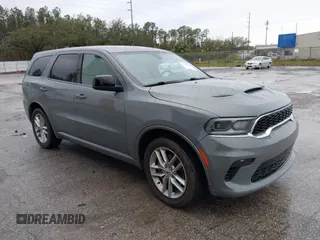 2023 Dodge Durango R/T Plus z VIN 1C4SDJCT9PC637387, wystawiony jako IAAI lot #41399878 z przebiegiem 27 525 mil mil oraz . Historia ofert i sprzedaży dostępna na DreamBid. Obrazek 1.