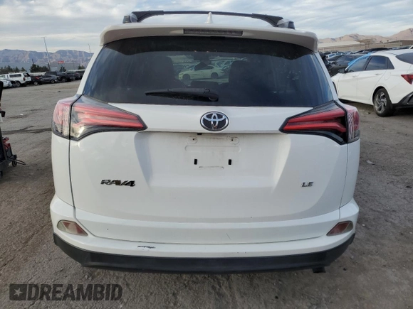 2016 Toyota RAV4 LE with VIN JTMZFREV9GJ095029, listed as a Copart auction lot 46191295 with 77,478 mi miles and Salvage Title. Bid and sale history available at DreamBid. Image 6.