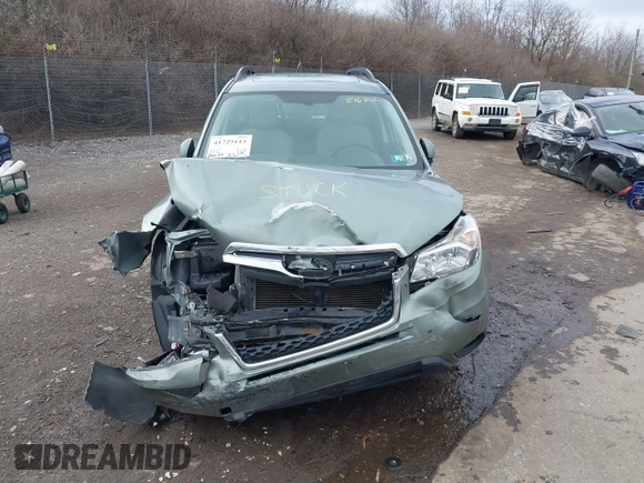 2015 Subaru Forester Premium with VIN JF2SJADC6FH816741, listed as a IAAI auction lot 41725113 with 84,639 mi miles and . Bid and sale history available at DreamBid. Image 12.