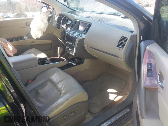 2009 Nissan Murano S with VIN JN8AZ18W89W153510, listed as a IAAI auction lot 41894233 with 140,862 mi miles and . Bid and sale history available at carsss.com. Image 5.