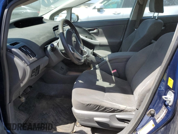 2011 Toyota Prius I with VIN JTDKN3DU9B0252776, listed as a Copart auction lot 56074635 with 164,724 mi miles and Clean Title. Bid and sale history available at DreamBid. Image 7.