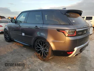 2019 Land Rover Range Rover Sport HSE with VIN SALWR2RK4KA821799, listed as a Copart auction lot 74125824 with 0 mi miles and Salvage Title. Bid and sale history available at carsss.com. Image 2.