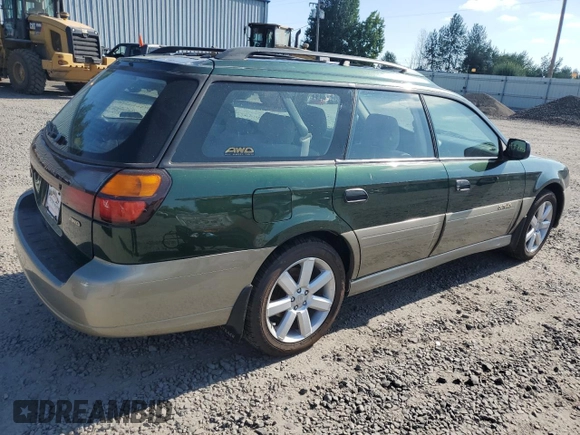 2003 Subaru Legacy Outback with VIN 4S3BH675937603532, listed as a Copart auction lot 64698175 with 198,647 mi miles and Clean title. Bid and sale history available at DreamBid. Image 3.