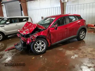 2019 Mazda CX-3 Sport with VIN JM1DKDB75K1453864, listed as a Copart auction lot 45083815 with 0 mi miles and Clean Title. Bid and sale history available at carsss.com. Image 1.