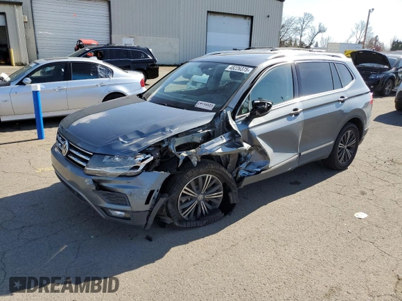 2019 Volkswagen Tiguan SE with VIN 3VV3B7AX8KM200315, listed as a Copart auction lot 48226375 with 51,021 mi miles and Salvage Title. Bid and sale history available at DreamBid. Image 1.