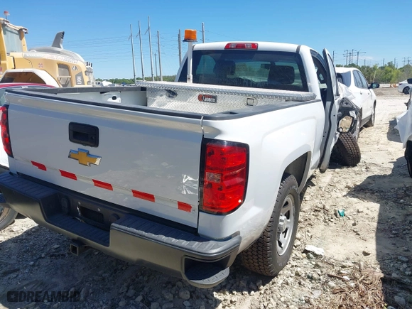 2018 Chevrolet Silverado 1500 Work Truck with VIN 1GCNCNEHXJZ346840, listed as a IAAI auction lot 41636787 with 118,131 mi miles. Bid and sale history available at carsss.com. Image 4.