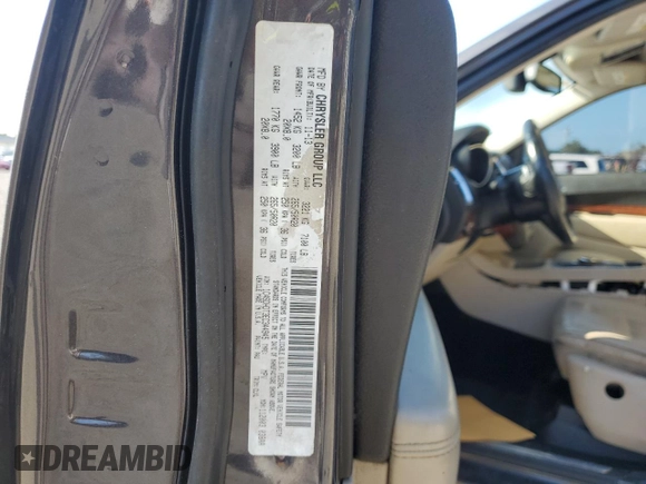 2014 Dodge Durango Limited with VIN 1C4SDHDT3EC344945, listed as a Copart auction lot 60286945 with 131,625 mi miles and Clean title. Bid and sale history available at DreamBid. Image 14.