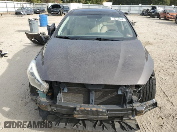 2014 Kia Cadenza Premium with VIN KNALN4D7XE5125317, listed as a Copart auction lot 78210314 with 121,594 mi miles and Salvage Title. Bid and sale history available at carsss.com. Image 5.