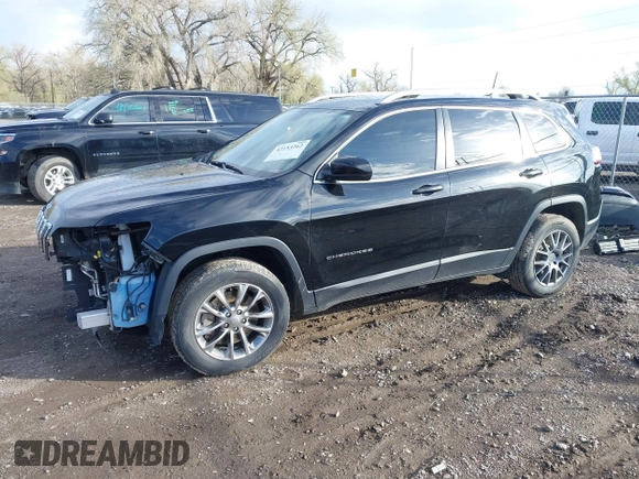 2019 Jeep Cherokee Latitude Plus with VIN 1C4PJMLB9KD245505, listed as a IAAI auction lot 42153262 with 103,248 mi miles and . Bid and sale history available at DreamBid. Image 23.