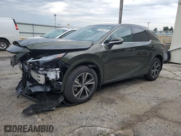 2024 Lexus RX with VIN 2T2BBMCA8RC038816, listed as a Copart auction lot 61034784 with 5,153 mi miles and Salvage Title. Bid and sale history available at carsss.com. Image 1.