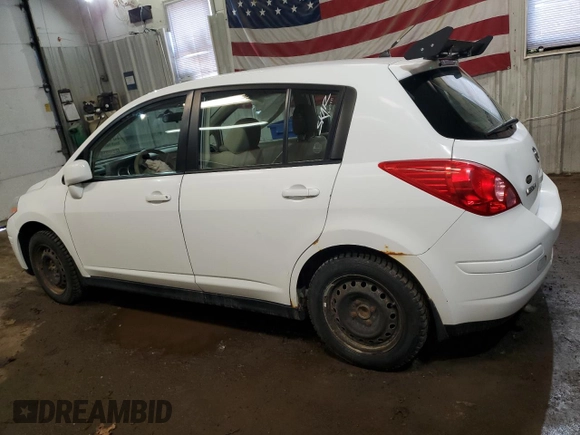 2009 Nissan Versa S with VIN 3N1BC13E99L483911, listed as a Copart auction lot 51591235 with Not Provided miles and Salvage Title. Bid and sale history available at DreamBid. Image 2.