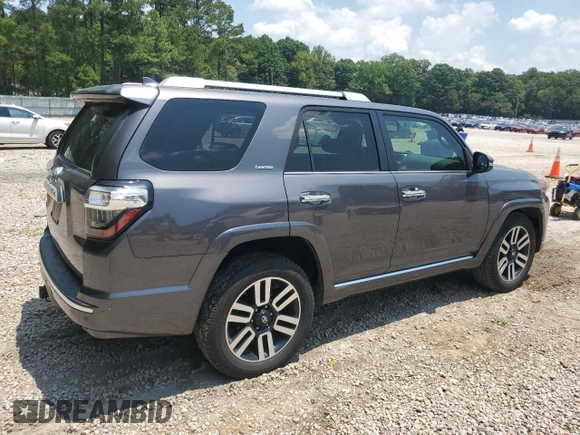 2017 Toyota 4Runner SR5 with VIN JTEZU5JR2H5159828, listed as a Copart auction lot 62342605 with 101,982 mi miles and Salvage title. Bid and sale history available at DreamBid. Image 3.