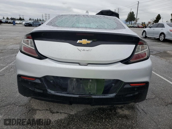2016 Chevrolet Volt Premier with VIN 1G1RD6S54GU134416, listed as a Copart auction lot 47323945 with 0 mi miles and Salvage Title. Bid and sale history available at carsss.com. Image 6.