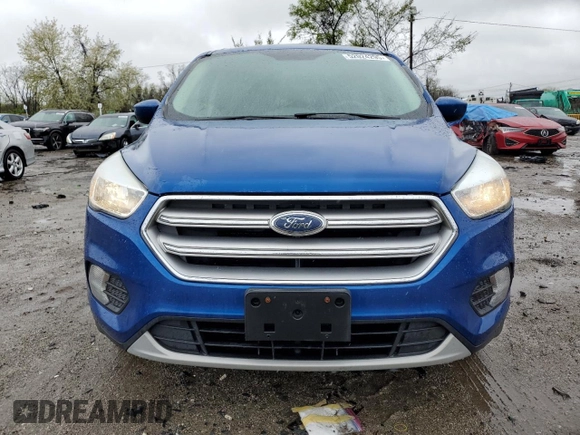 2017 Ford Escape SE with VIN 1FMCU0GD4HUA76377, listed as a Copart auction lot 52024295 with 162,114 mi miles and Salvage Title. Bid and sale history available at carsss.com. Image 5.