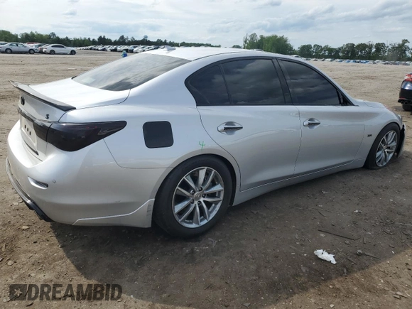 2017 Infiniti Q50 Signature Edition с VIN JN1EV7AR1HM831222, выставлен на аукционе Copart как лот 56303285 с пробегом 107 585 миль миль и Списание • Salvage title. История ставок и продаж доступна на DreamBid. Изображение 3.