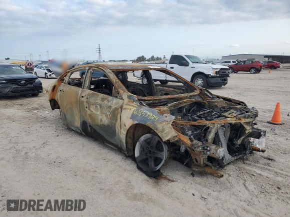 2022 Chevrolet Malibu LS with VIN 1G1ZB5ST1NF185792, listed as a Copart auction lot 79557404 with Not Provided miles and Non Repairable. Bid and sale history available at DreamBid. Image 4.
