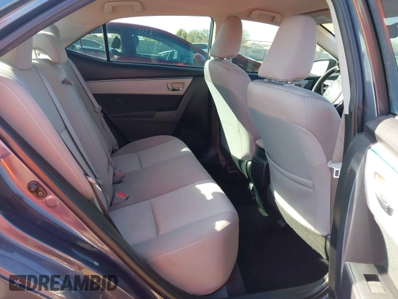2016 Toyota Corolla L with VIN 2T1BURHE3GC733418, listed as a IAAI auction lot 41502689 with 170,104 mi miles and . Bid and sale history available at DreamBid. Image 8.