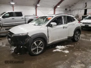 2020 Hyundai Kona Limited with VIN KM8K3CA52LU442072, listed as a Copart auction lot 43773755 with 0 mi miles and Salvage Title. Bid and sale history available at carsss.com. Image 1.
