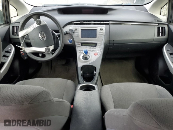 2012 Toyota Prius One with VIN JTDKN3DU7C1599793, listed as a Copart auction lot 57338805 with Not Provided miles and Clean Title. Bid and sale history available at DreamBid. Image 9.