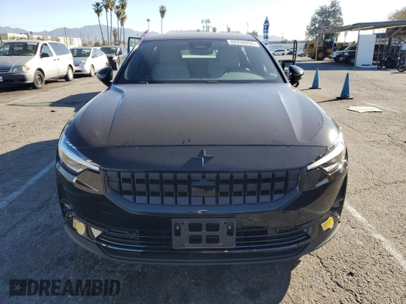 2022 Polestar 2 with VIN LPSED3KA8NL075397, listed as a Copart auction lot 42234255 with 26,071 mi miles and Salvage Title. Bid and sale history available at DreamBid. Image 5.
