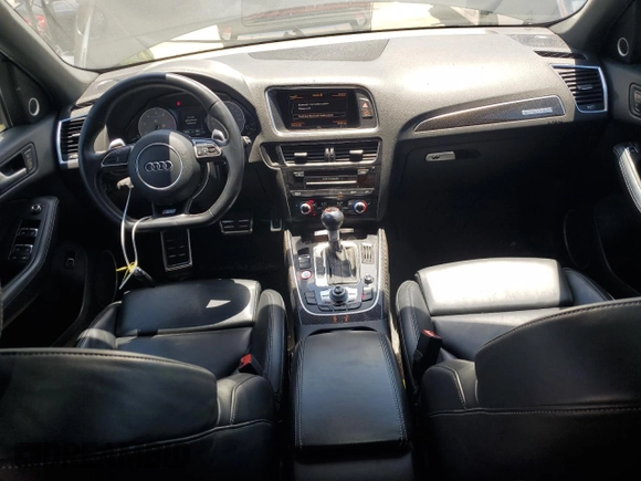 2014 Audi SQ5 Premium Plus with VIN WA1CGAFP4EA101976, listed as a Copart auction lot 59542494 with 75,645 mi miles and Salvage Title. Bid and sale history available at carsss.com. Image 8.