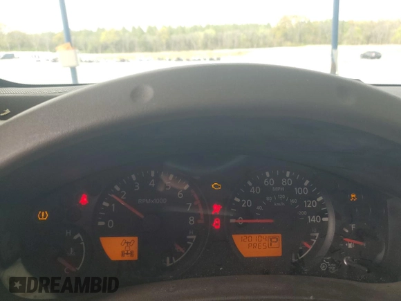2014 Nissan Xterra X with VIN 5N1AN0NW3EN805368, listed as a Copart auction lot 51140885 with 120,104 mi miles and Salvage Title. Bid and sale history available at DreamBid. Image 9.