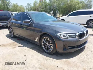 2021 BMW 5 Series 530e with VIN WBA13AG03MCF17157, listed as a IAAI auction lot 42540825 with 47,334 mi miles and . Bid and sale history available at DreamBid. Image 1.