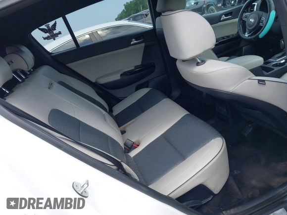 2018 Kia Sportage EX with VIN KNDPNCACXJ7409142, listed as a IAAI auction lot 42665448 with 80,537 mi miles and . Bid and sale history available at DreamBid. Image 8.