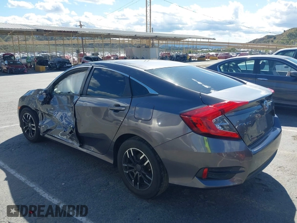 2016 Honda Civic Sedan LX with VIN 19XFC2F51GE034644, listed as a IAAI auction lot 41939884 with 59,433 mi miles. Bid and sale history available at carsss.com. Image 3.