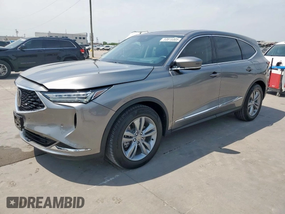 2022 Acura MDX with VIN 5J8YE1H31NL006356, listed as a Copart auction lot 53815305 with 35,937 mi miles and Clean Title. Bid and sale history available at carsss.com. Image 1.