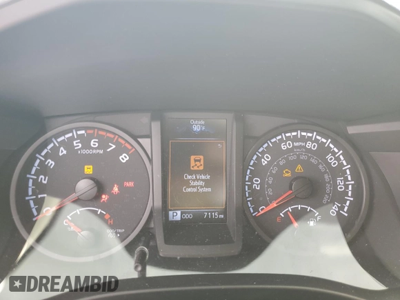 2021 Toyota Tacoma SR z VIN 3TYRX5GN0MT006678, wystawiony jako Copart lot #88664385 z przebiegiem 7 115 mil mil oraz Nie do naprawy • Non repairable. Historia ofert i sprzedaży dostępna na DreamBid. Obrazek 9.
