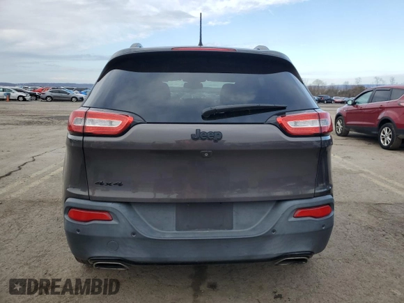 2018 Jeep Cherokee Limited with VIN 1C4PJMDX9JD546056, listed as a Copart auction lot 49957385 with 70,736 mi miles and Salvage Title. Bid and sale history available at carsss.com. Image 6.