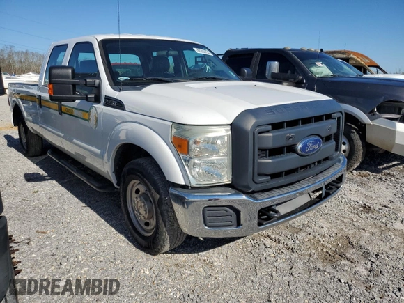2015 Ford F-250 XL with VIN 1FT7W2A6XFED18828, listed as a Copart auction lot 46263755 with Not provided miles and Salvage title. Bid and sale history available at DreamBid. Image 4.