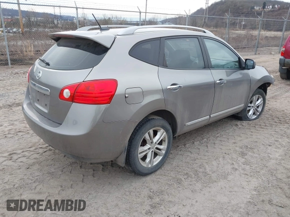 2012 Nissan Rogue SV with VIN JN8AS5MV8CW707354, listed as a IAAI auction lot 41497496 with 85,272 mi miles. Bid and sale history available at carsss.com. Image 4.