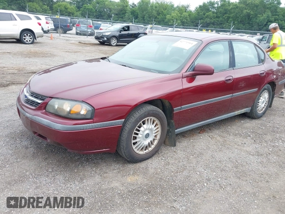 2000 Chevrolet Impala with VIN 2G1WF55KXY9194465, listed as a IAAI auction lot 42771914 with 203,891 mi miles and . Bid and sale history available at DreamBid. Image 2.