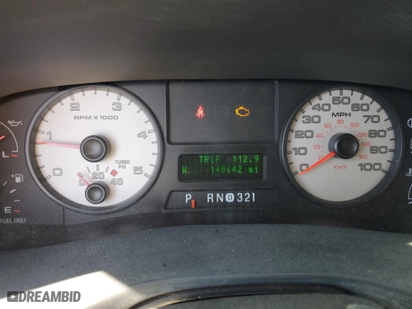 2006 Ford Super Duty F-350 SRW XL with VIN 1FTWW31PX6ED62063, listed as a Copart auction lot 46530185 with 140,642 mi miles and Salvage Title. Bid and sale history available at carsss.com. Image 9.