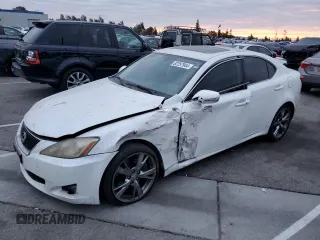 2009 Lexus IS 350 with VIN JTHBE262195023168, listed as a Copart auction lot 82257944 with 185,402 mi miles and Salvage title. Bid and sale history available at DreamBid. Image 1.