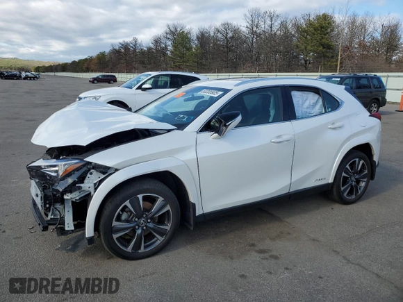 2022 Lexus UX with VIN JTHP9JBH7N2062261, listed as a Copart auction lot 53208905 with 23,920 mi miles and Clean Title. Bid and sale history available at carsss.com. Image 1.