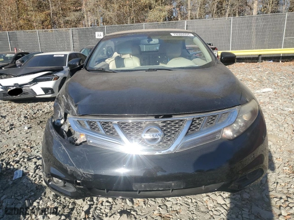 2013 Nissan Murano CrossCabriolet with VIN JN8AZ1FY3DW200116, listed as a Copart auction lot 78986004 with 134,029 mi miles and Salvage Title. Bid and sale history available at carsss.com. Image 5.
