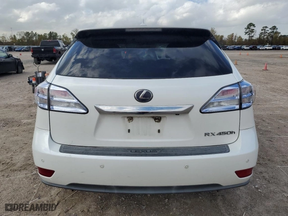2012 Lexus RX 450h with VIN JTJZB1BA5C2408609, listed as a Copart auction lot 85483934 with 246,697 mi miles and Clean Title. Bid and sale history available at carsss.com. Image 6.