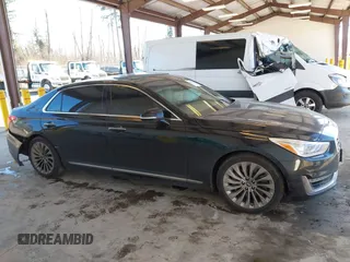 2017 Genesis G90 3.3T Premium with VIN KMHG34JA7HU033033, listed as a IAAI auction lot 41457798 with 68,327 mi miles. Bid and sale history available at carsss.com. Image 14.