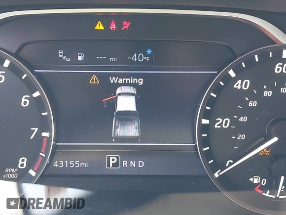 2023 Nissan Frontier Pro-4X with VIN 1N6ED1EK6PN601918, listed as a IAAI auction lot 42050855 with 43,155 mi miles and . Bid and sale history available at DreamBid. Image 7.