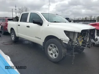 2021 Nissan Titan S with VIN 1N6AA1EC9MN529818, listed as a Copart auction lot 47041365 with 70,273 mi miles and Salvage title. Bid and sale history available at DreamBid. Image 4.