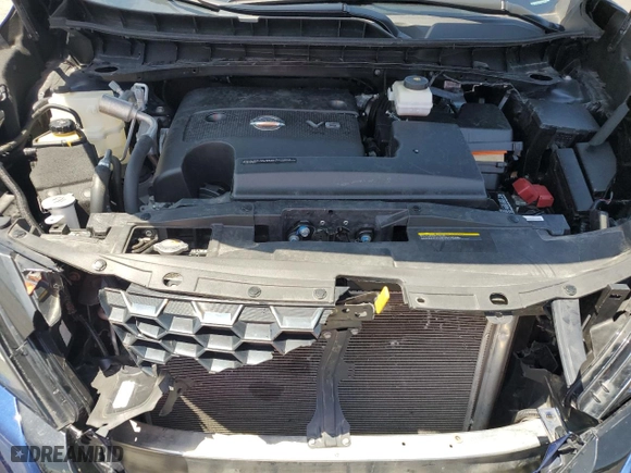 2023 Nissan Murano S with VIN 5N1AZ2AJ5PC138537, listed as a Copart auction lot 52157095 with 37,567 mi miles and Salvage Title. Bid and sale history available at carsss.com. Image 12.