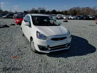 2019 Mitsubishi Mirage ES with VIN ML32A3HJ4KH012969, listed as a Copart auction lot 81816884 with 40,822 mi miles and Salvage Title. Bid and sale history available at carsss.com. Image 10.