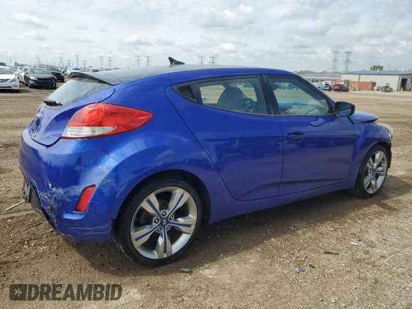 2012 Hyundai Veloster w/Black Int с VIN KMHTC6AD7CU031425, выставлен на аукционе Copart как лот 58536005 с пробегом 68 510 миль миль и Списание • Salvage title. История ставок и продаж доступна на DreamBid. Изображение 3.