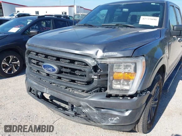 2023 Ford F-150 XL with VIN 1FTEW1C5XPFC27818, listed as a IAAI auction lot 42725090 with 46,685 mi miles and . Bid and sale history available at DreamBid. Image 6.