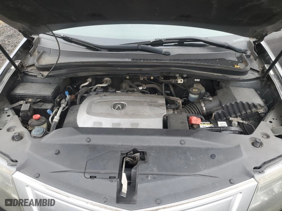 2012 Acura MDX Advance Pkg with VIN 2HNYD2H65CH526288, listed as a Copart auction lot 83744464 with 179,739 mi miles and Salvage Title. Bid and sale history available at carsss.com. Image 12.