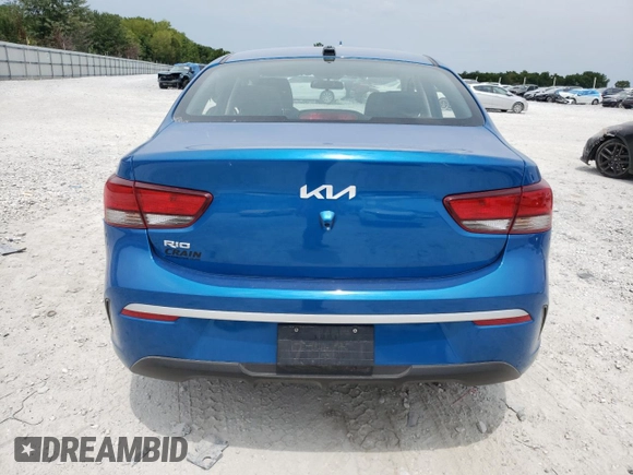 2023 Kia Rio S with VIN 3KPA24AD2PE623368, listed as a Copart auction lot 66708084 with 9,442 mi miles and Salvage Title. Bid and sale history available at carsss.com. Image 6.
